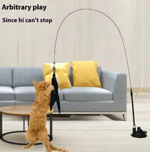 Load image into Gallery viewer, Toy Cat Teaser Stick