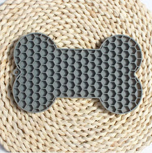 Load image into Gallery viewer, Bone Silicone Licking Dog Slow Food Mat