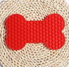 Load image into Gallery viewer, Bone Silicone Licking Dog Slow Food Mat