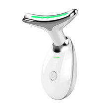 Load image into Gallery viewer, Beauty Facial Massager, 7 Color Wavy Acne Beauty Microcurrent Facial Device Skin Firming for Face Neck Beauty Device,