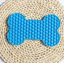 Load image into Gallery viewer, Bone Silicone Licking Dog Slow Food Mat