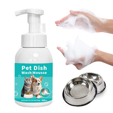 Load image into Gallery viewer, Pet Bowls Cleaner Mousse-Pet Safe IngredientsEssential Techniques for Pet Water and Food Bowl Hygiene-Pet Bowl Wash Mousse