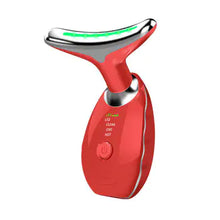 Load image into Gallery viewer, Beauty Facial Massager, 7 Color Wavy Acne Beauty Microcurrent Facial Device Skin Firming for Face Neck Beauty Device,